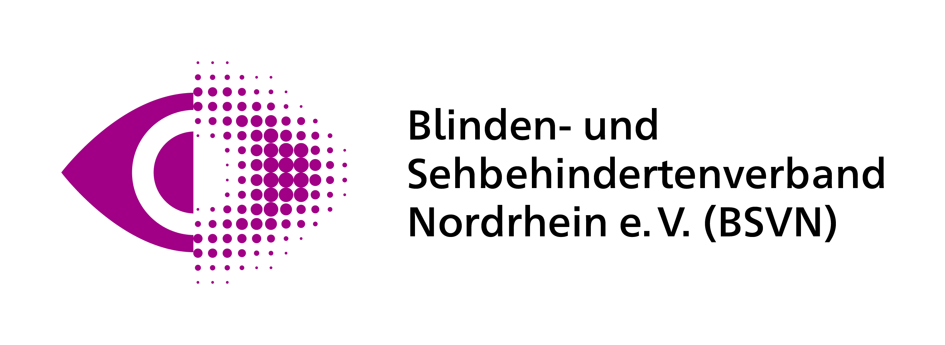 Logo des Blinden- und Sehbehindertenverband Nordrhein e.V. (BSVN)